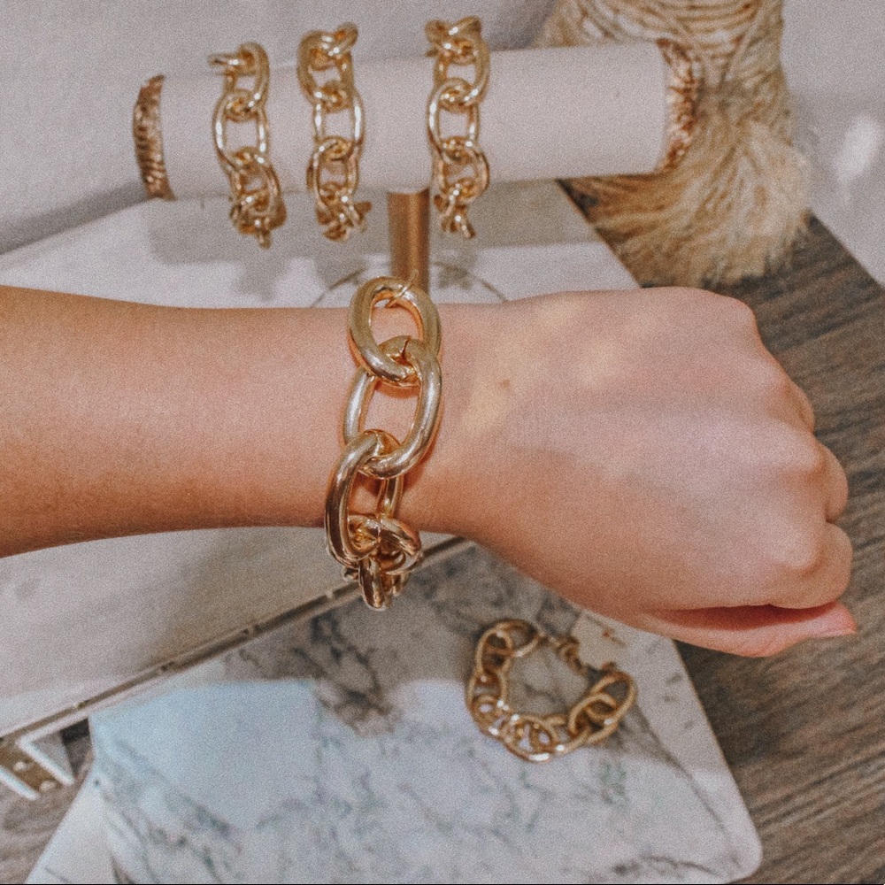 Gold Chain Bracelet